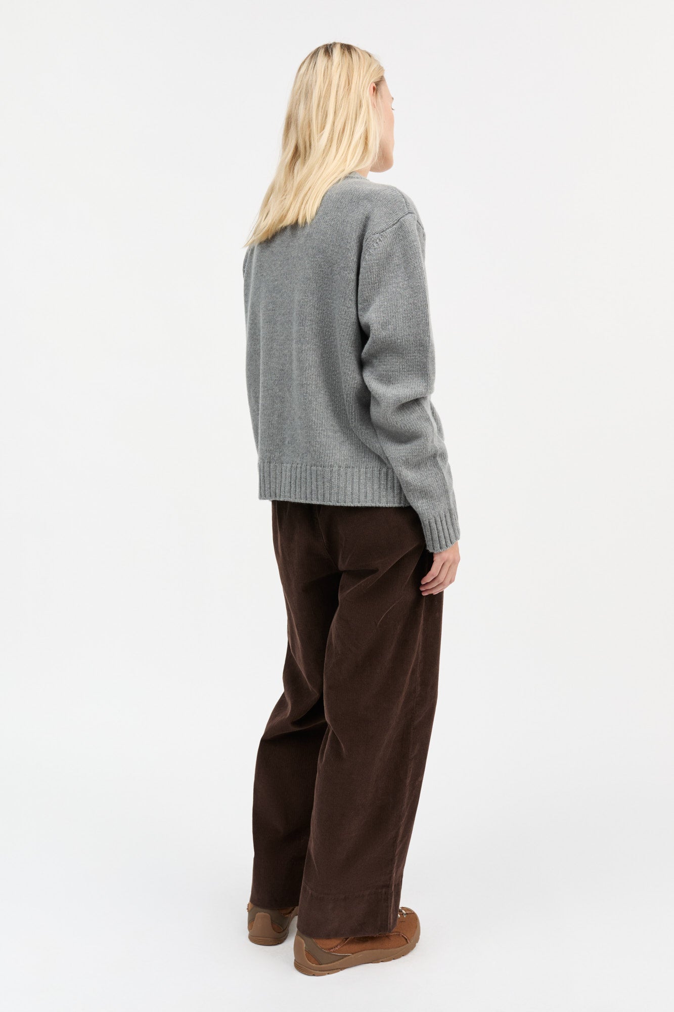 Skall Studio Beti cardigan Cardigan Grey melange